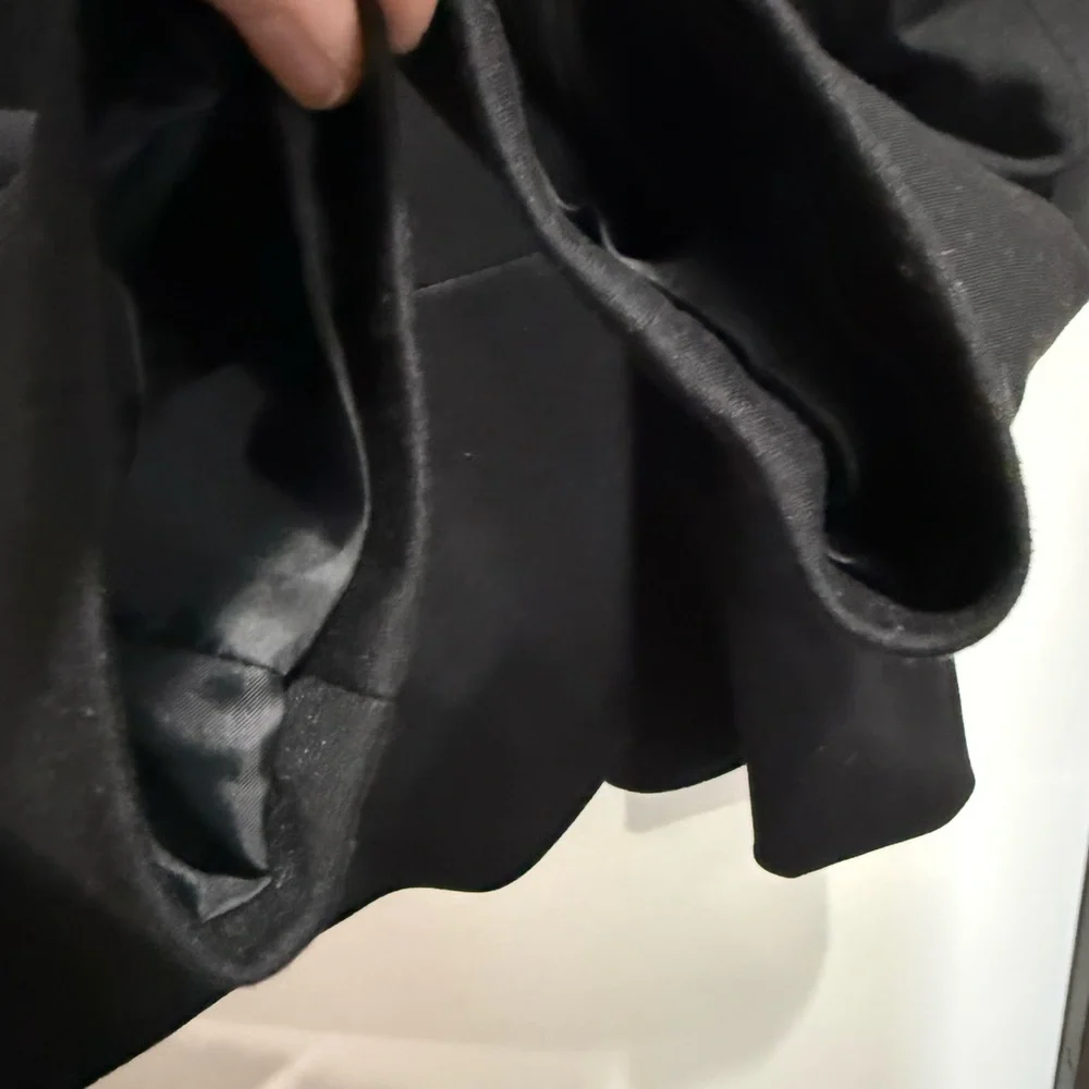 Anne Klein Black Blazer with Gold Buttons Medium - Picture 5 of 8